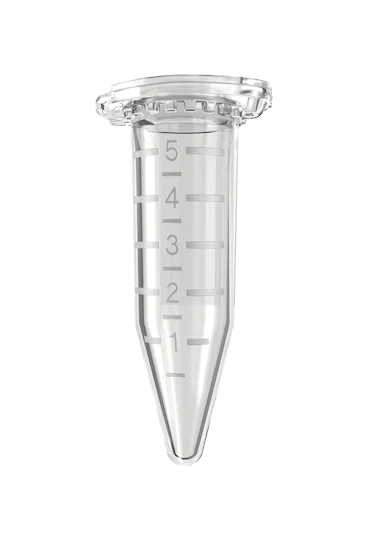 艾本德Eppendorf Tubes? 5.0 mL 帶鎖扣蓋，啟動套裝, 5.0 mL, 400 個離心管（2 盒， 每盒 2 包ｘ100 個），2 個離心管架（可放置 12 個離心管），白色；8 